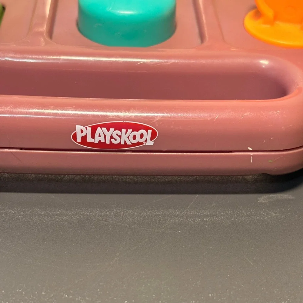 Playskool Busy Poppin Pals Kids OS Purple Excellent Vintage 1995 Toy 06205